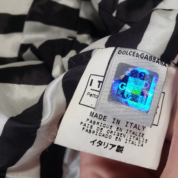 Dolce & Gabbana Coat/Jacket/90's/Vintage/ RARE 38 - Picture 9 of 16